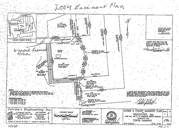 2004 Easement Plan