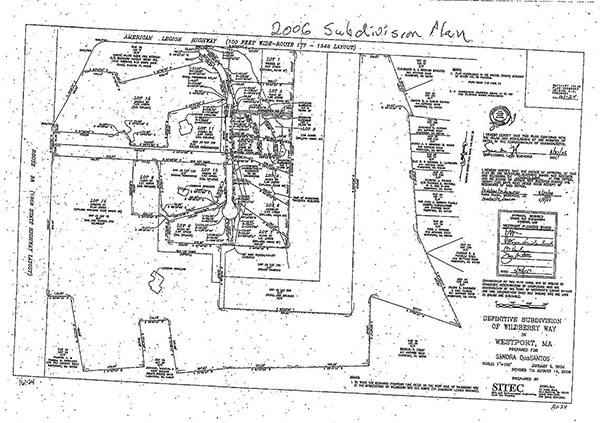 2006 Subdivision Plan