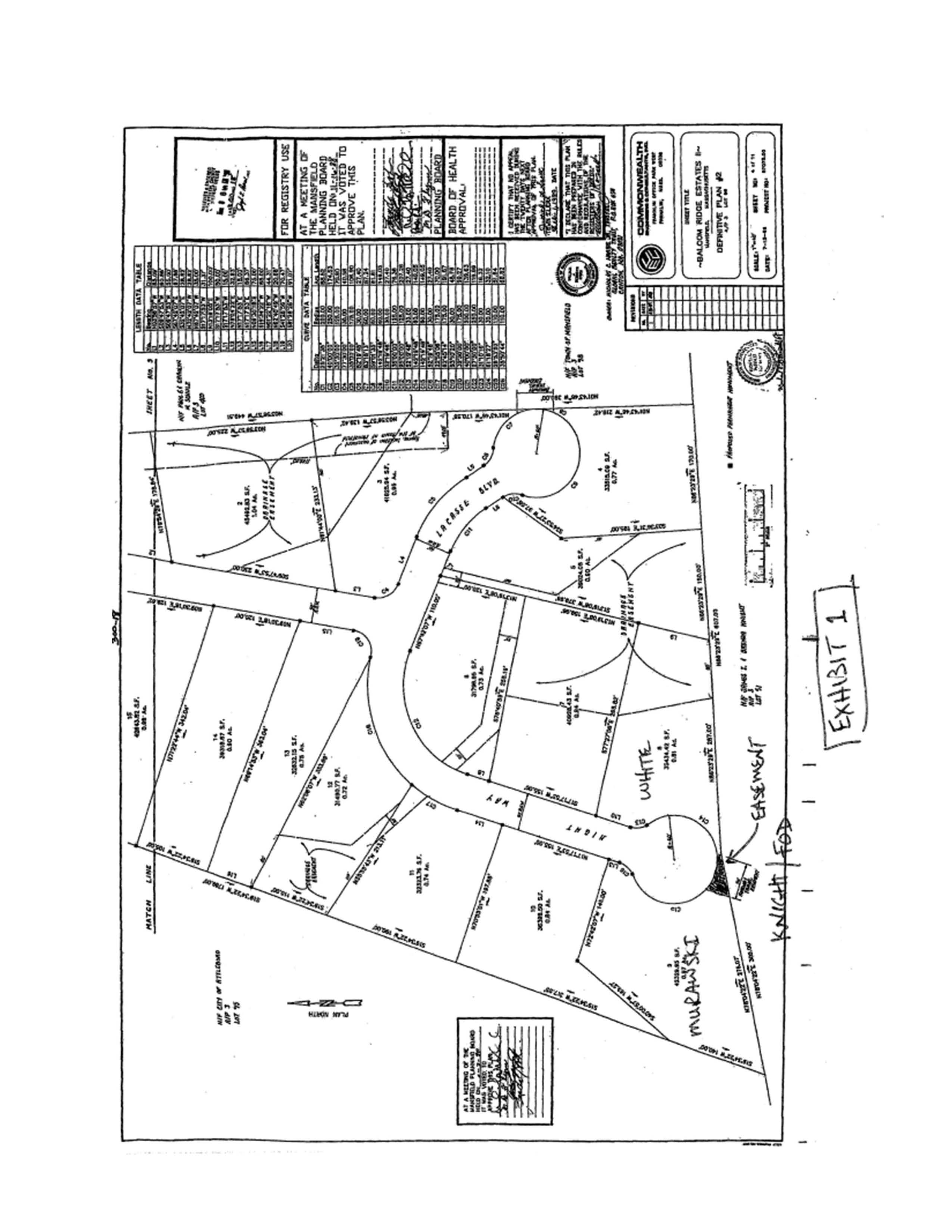 plan of area