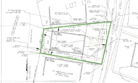 Plan of land with lot highlighted