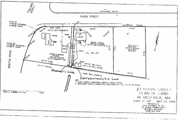 Plan of Land #3 Floyd Street