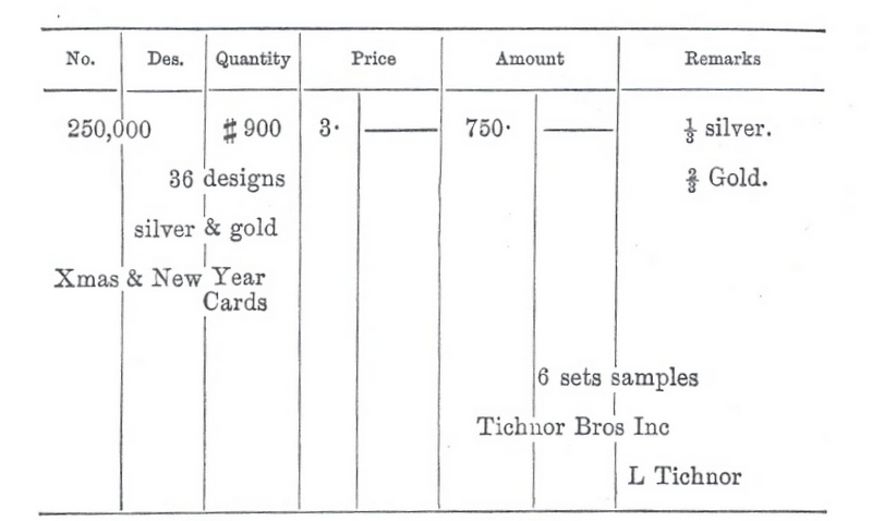 copy of order blank