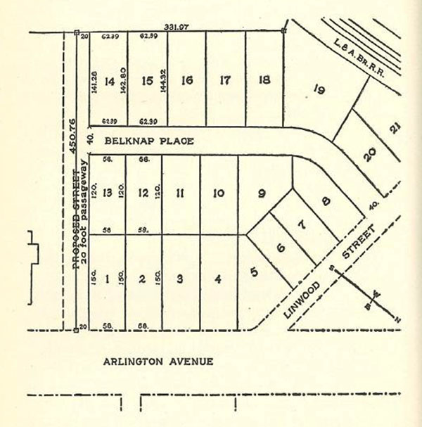 map of area