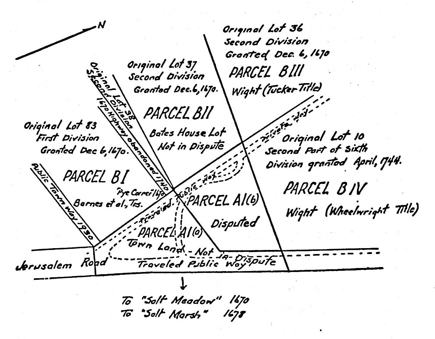 Plan of area